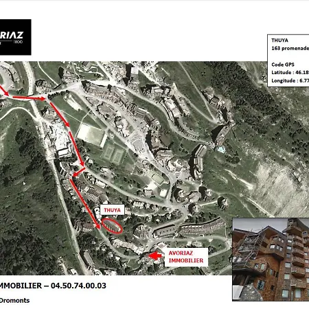 Cosy A - Village Des Dromonts - 4 Pers, Ski-in/ski-out, Equipe - Fr-1-633-15 Apartment Avoriaz